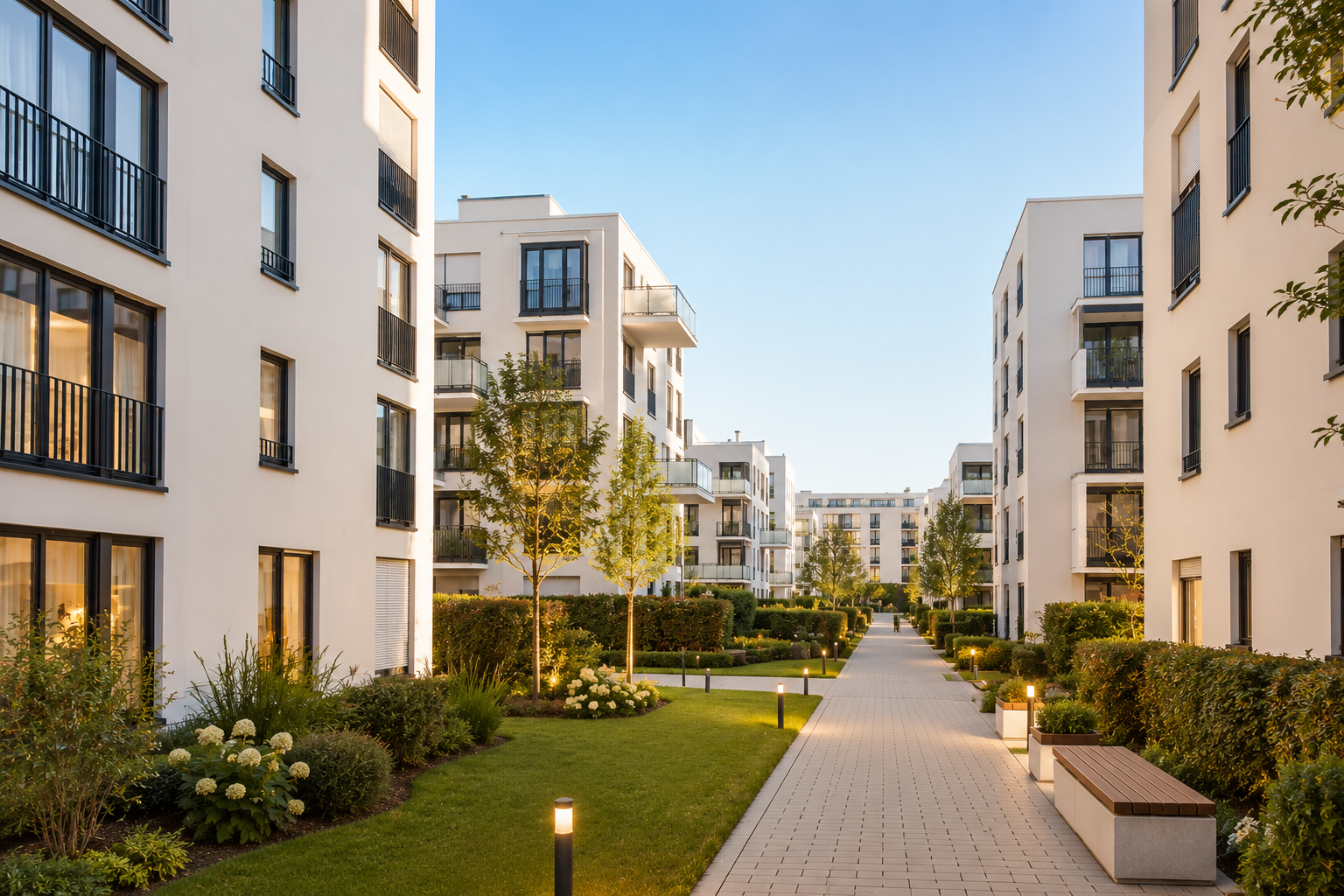 Moderne Wohnanlage Mannheim